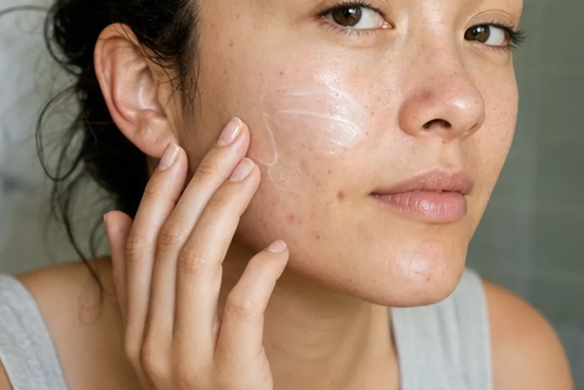 Redaktioneller Beauty-Moment zur Ausgangslage bei Gesichtswasser für fettige Haut