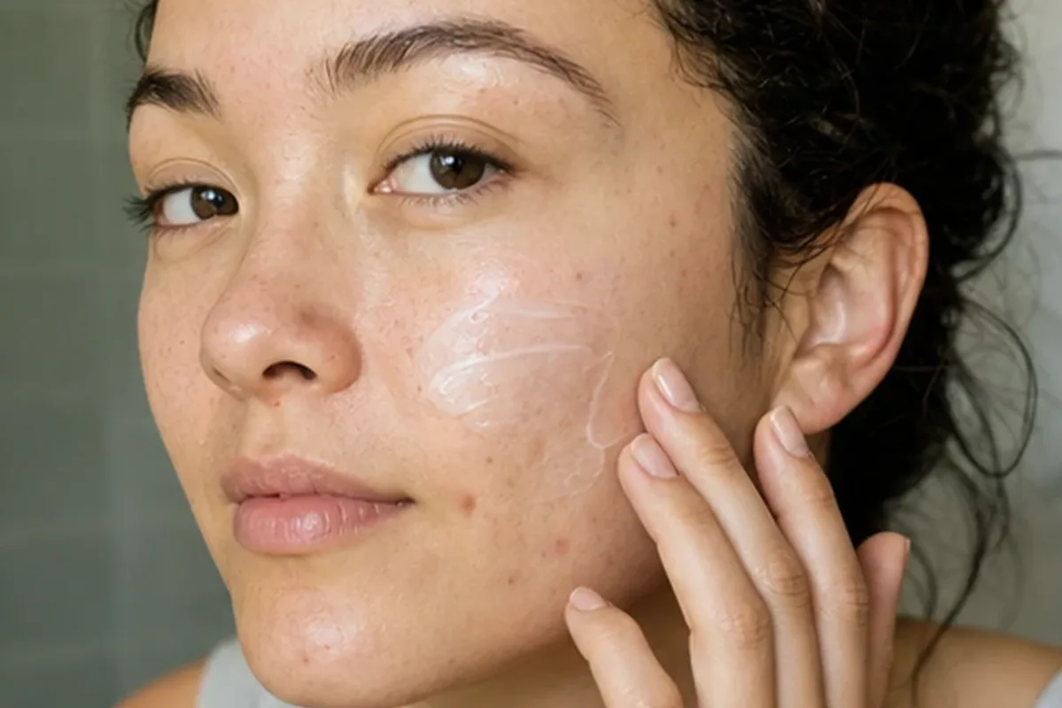 Authentischer Wohlfühlmoment passend zum Beauty-Thema Sonnenschutz für trockene Haut