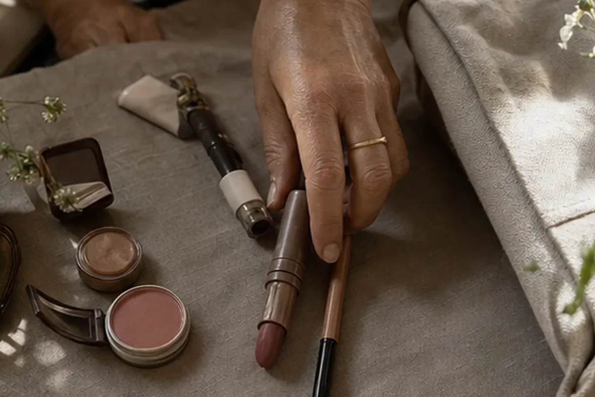 Redaktioneller Beauty-Moment zur Ausgangslage bei Lidschatten für empfindliche Haut
