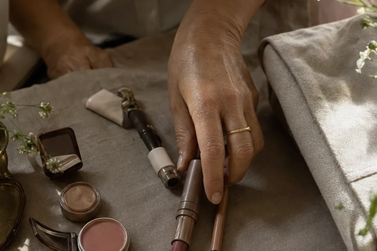 Authentische Beauty-Routine passend zum Thema Rouge für ölige Haut