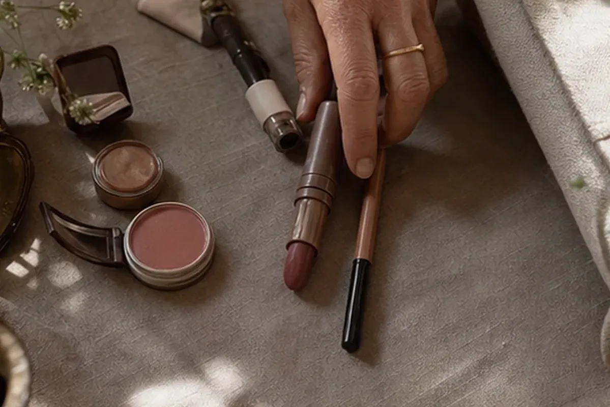 Authentische Beauty-Routine passend zum Thema Lippenstift für empfindliche Haut