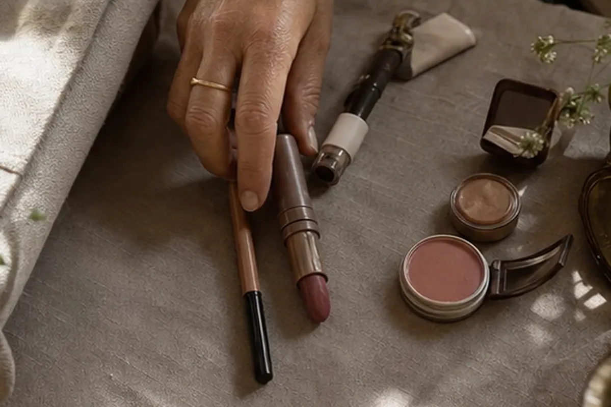 Redaktioneller Beauty-Moment zur Ausgangslage bei Lidschatten für einen natürlichen Look
