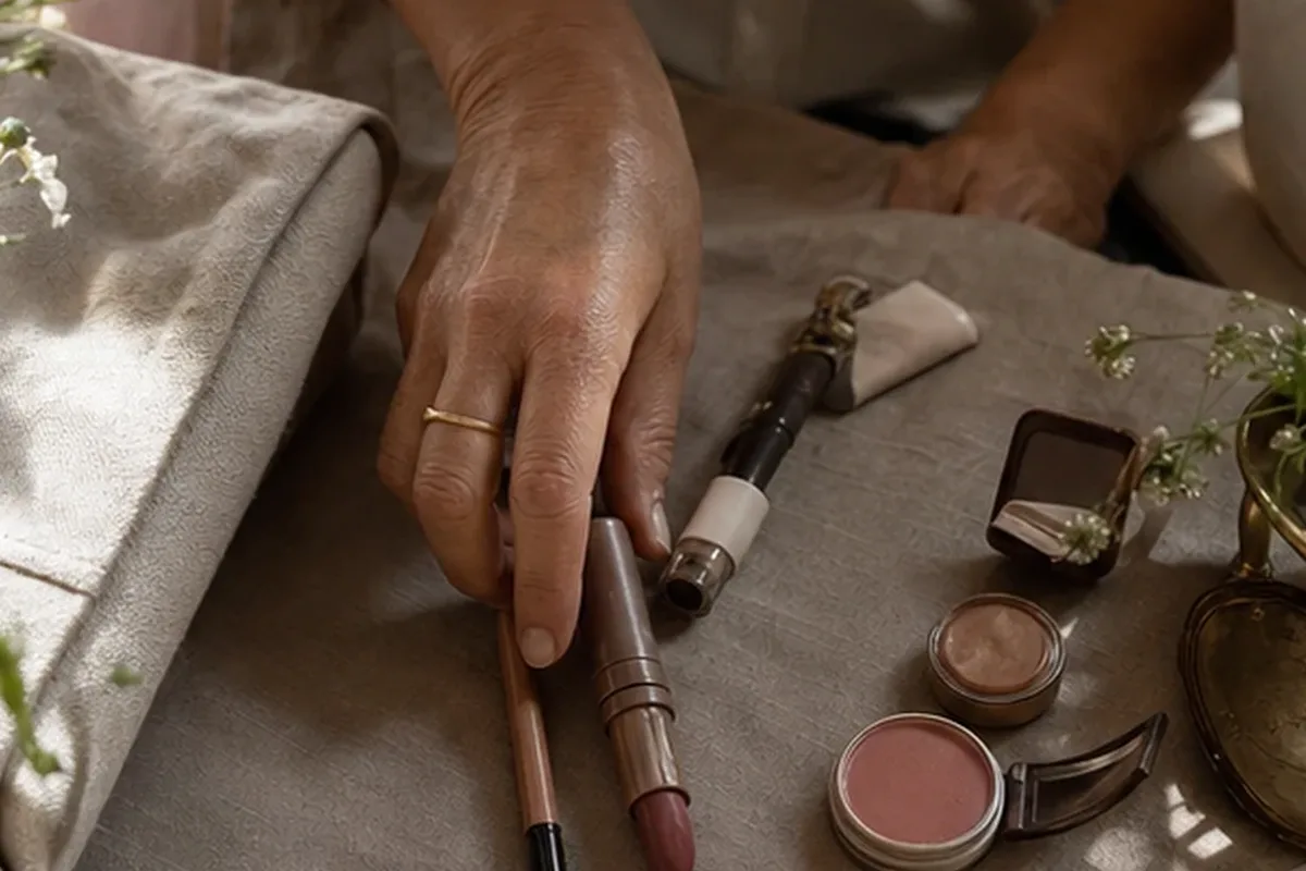 Authentische Beauty-Routine passend zum Thema Foundation bei großen Poren