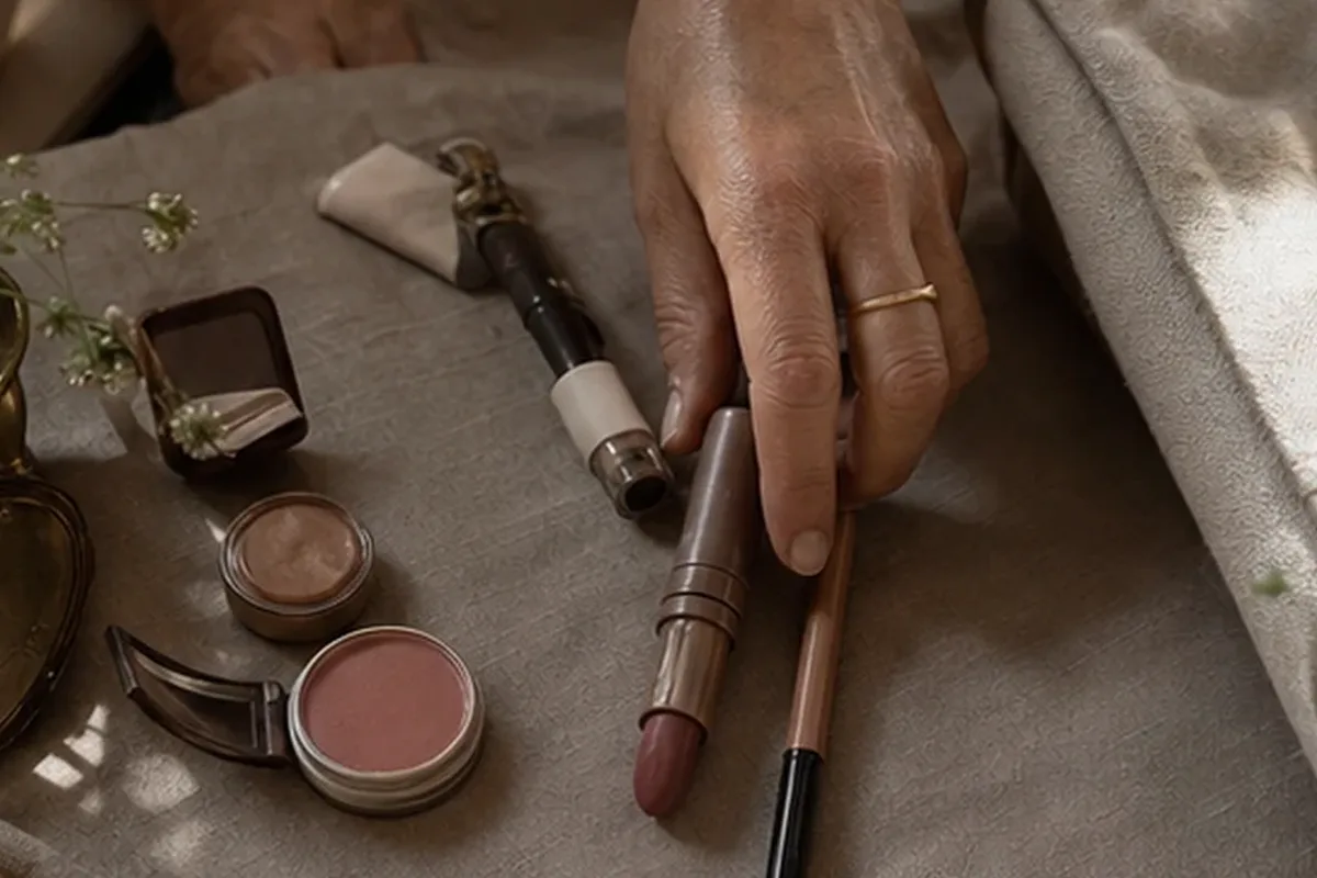 Redaktioneller Beauty-Moment zur Ausgangslage bei Foundation für einen natürlichen Look