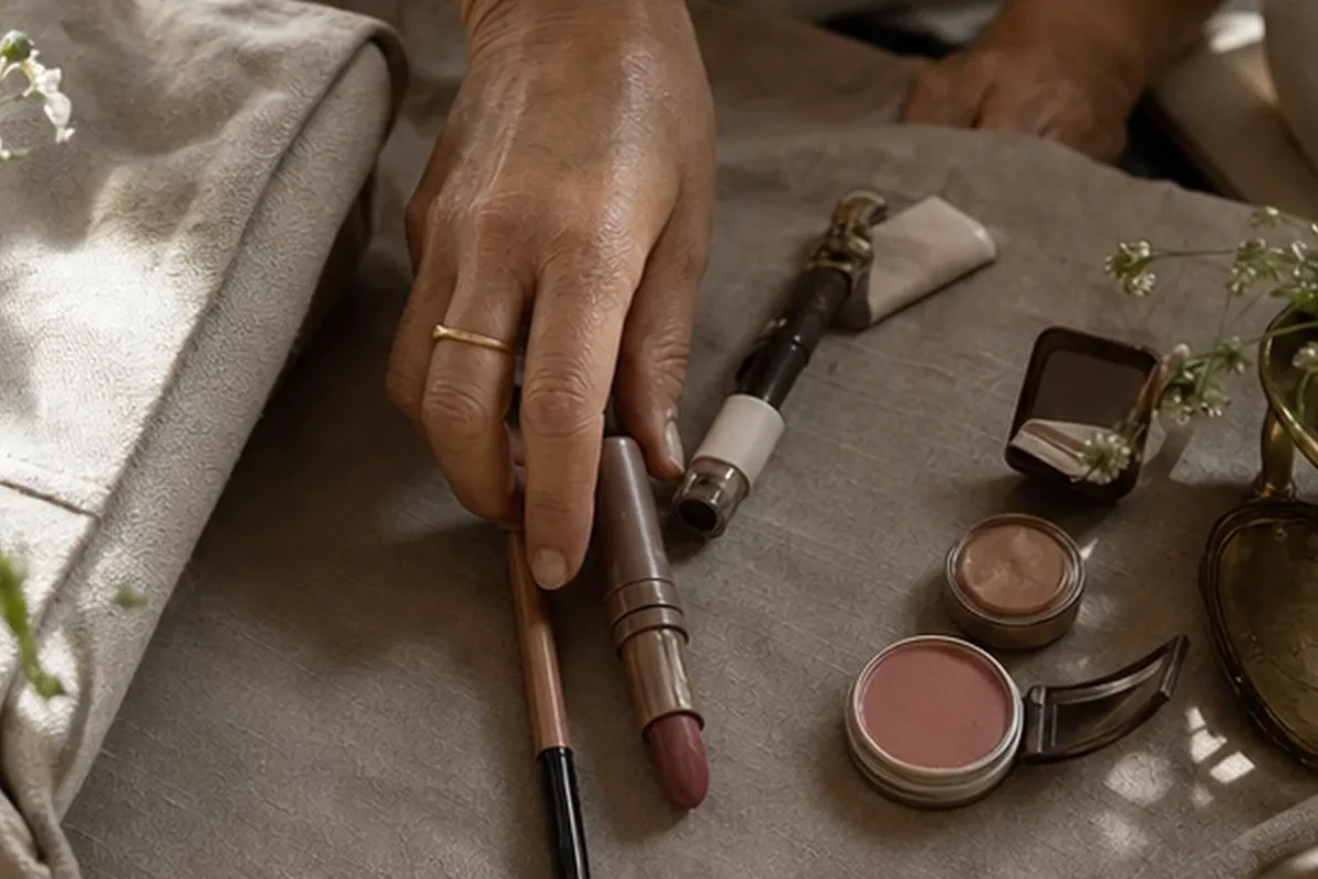 Authentische Beauty-Routine passend zum Thema Foundation für ölige Haut