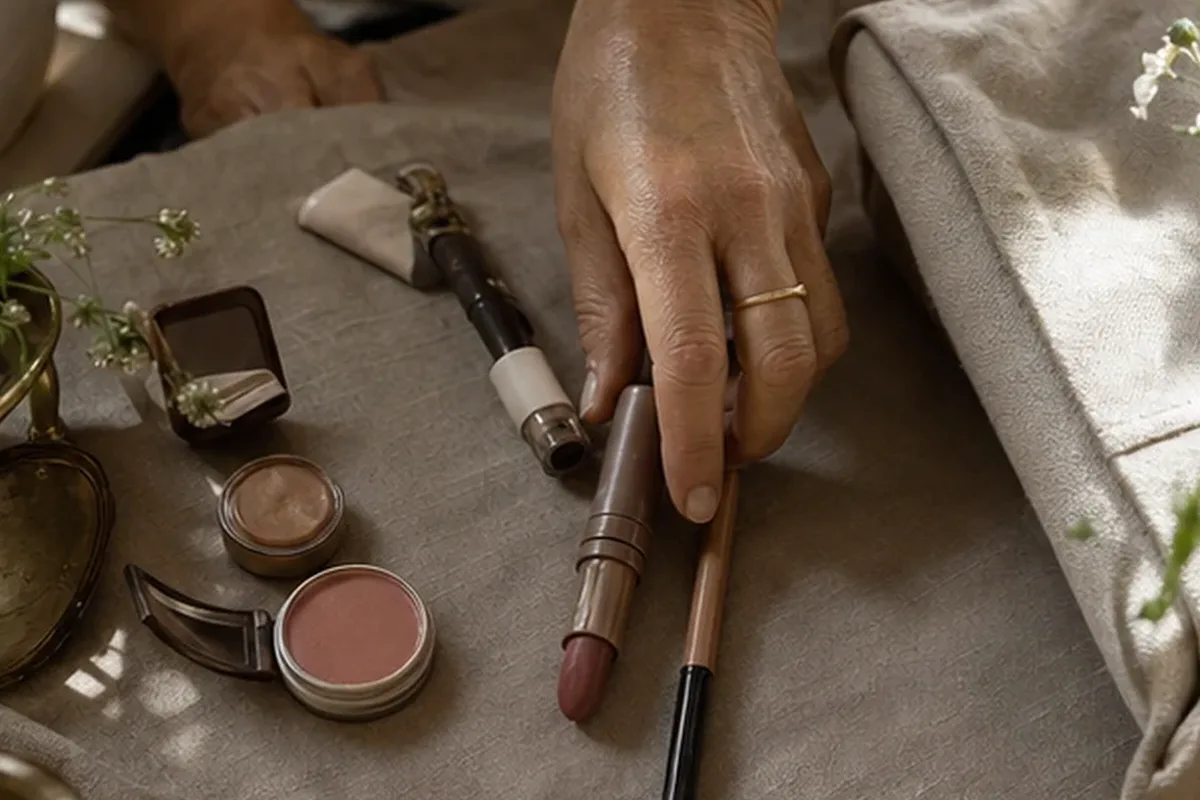 Emotionaler und authentischer Anwendungsmoment rund um Concealer für einen natürlichen Look