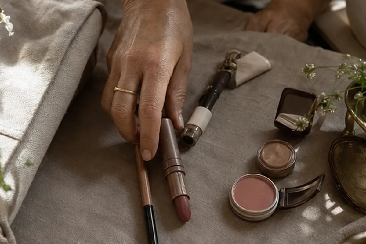 Redaktioneller Beauty-Moment zur Ausgangslage bei Augenbrauengel für empfindliche Haut