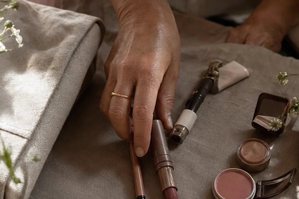 Redaktioneller Beauty-Moment zur Ausgangslage bei Puder bei Rötungen