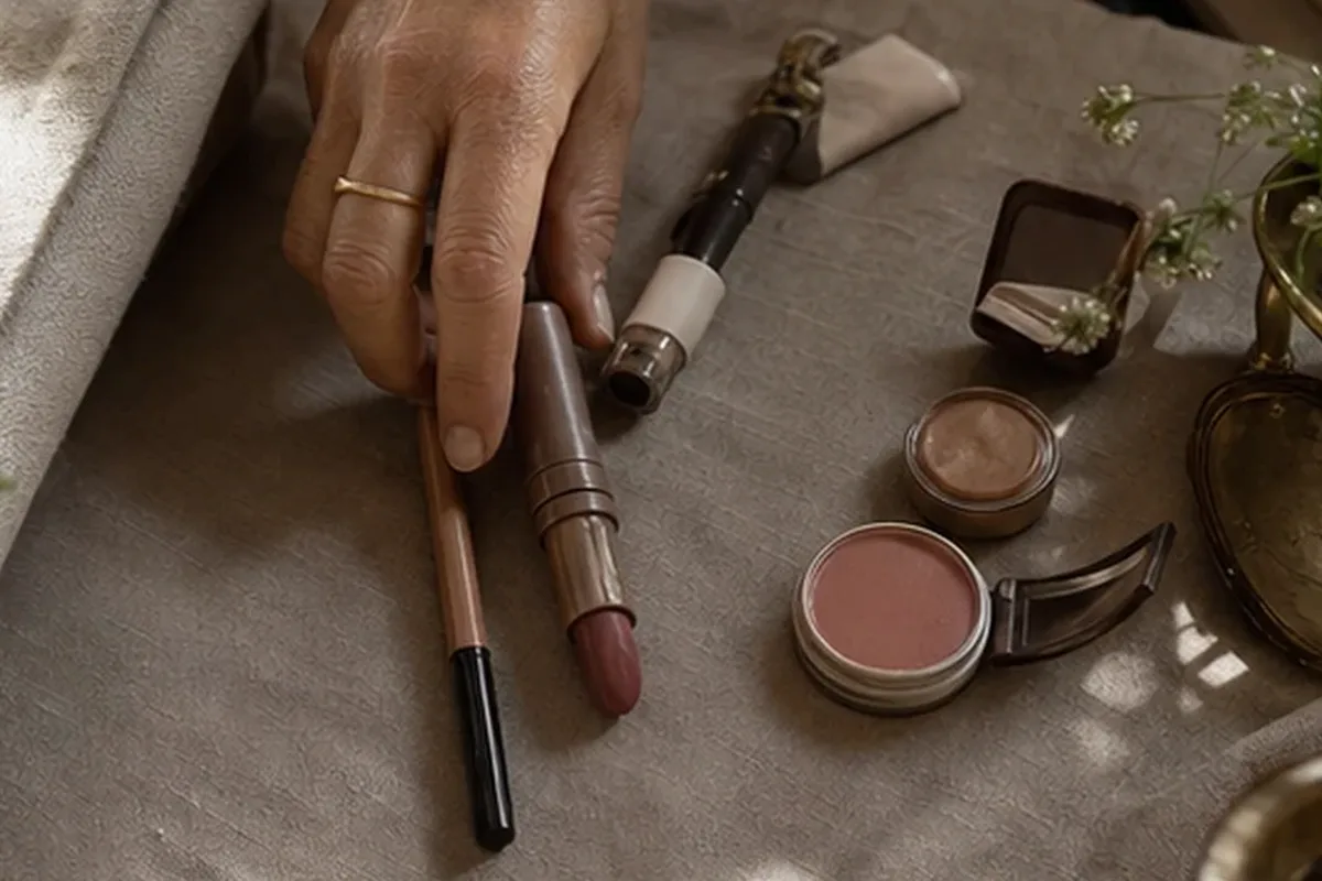 Redaktioneller Beauty-Moment zur Ausgangslage bei Lidschatten für einen natürlichen Look