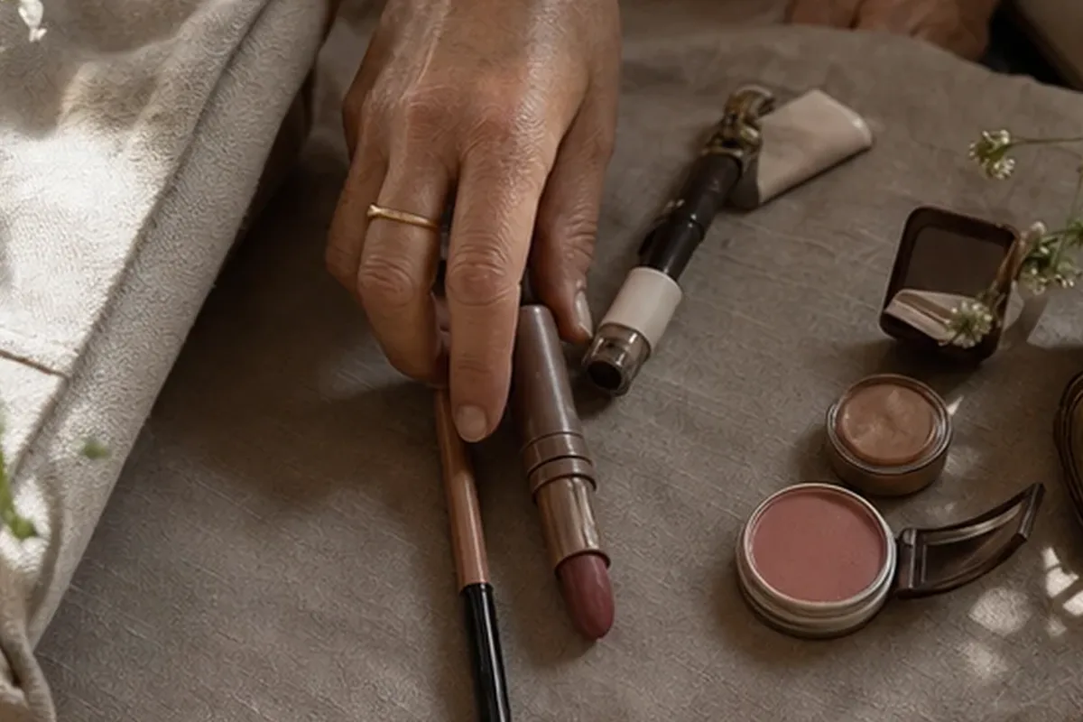Authentische Beauty-Routine passend zum Thema Foundation für reife Haut