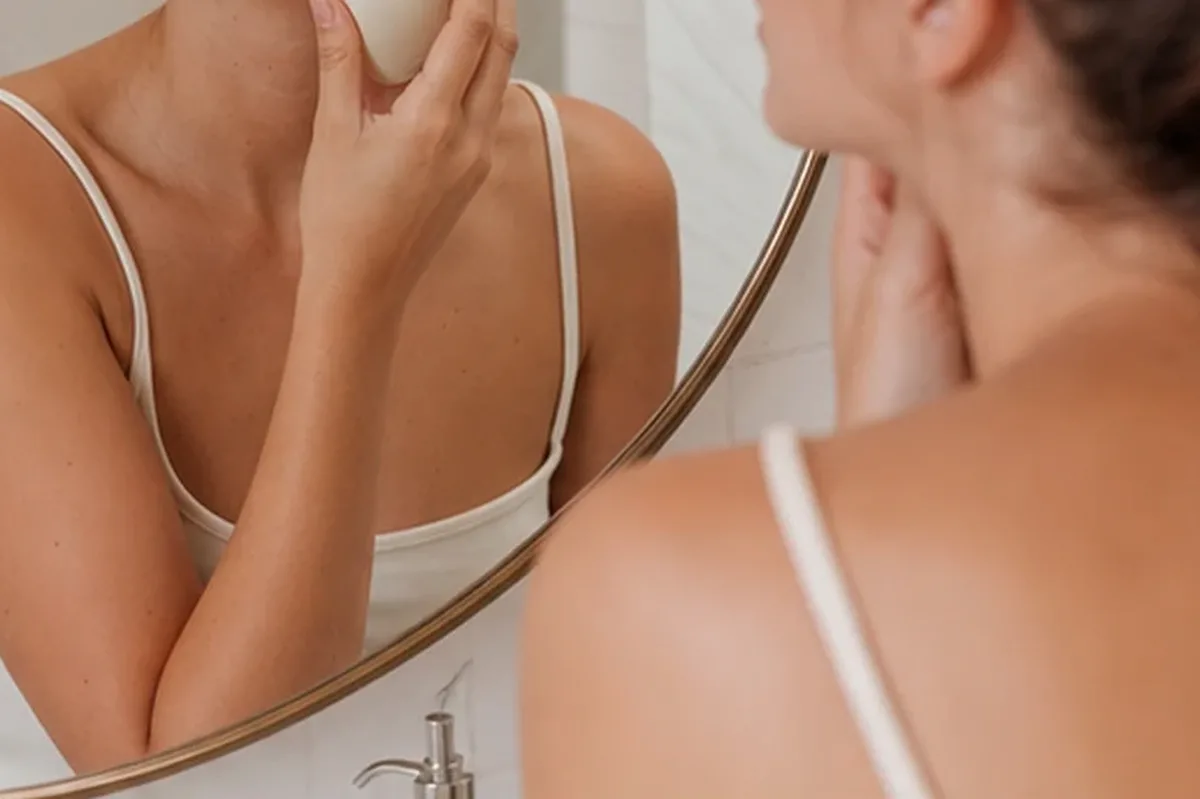 Redaktioneller Beauty-Moment zur Ausgangslage bei Munddusche bei wenig Zeit