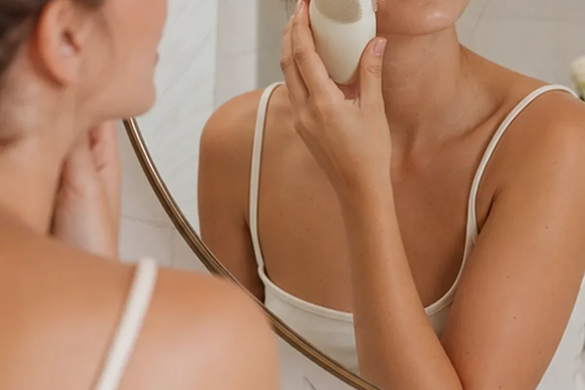 Authentische Beauty-Routine passend zum Thema Augenpflege für trockene Haut