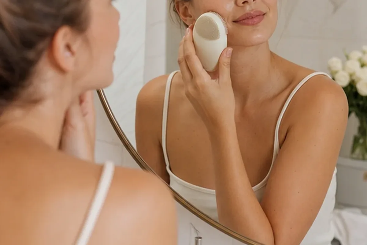 Hochwertige Beauty-Inszenierung zu Auswahlkriterien für Mikrostrom-Gerät mit Premium-Anspruch