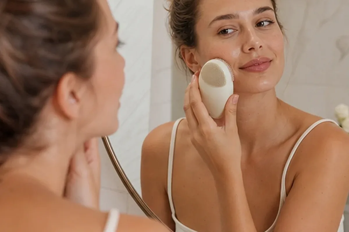 Authentische Beauty-Routine passend zum Thema Reinigungsöl bei Rötungen