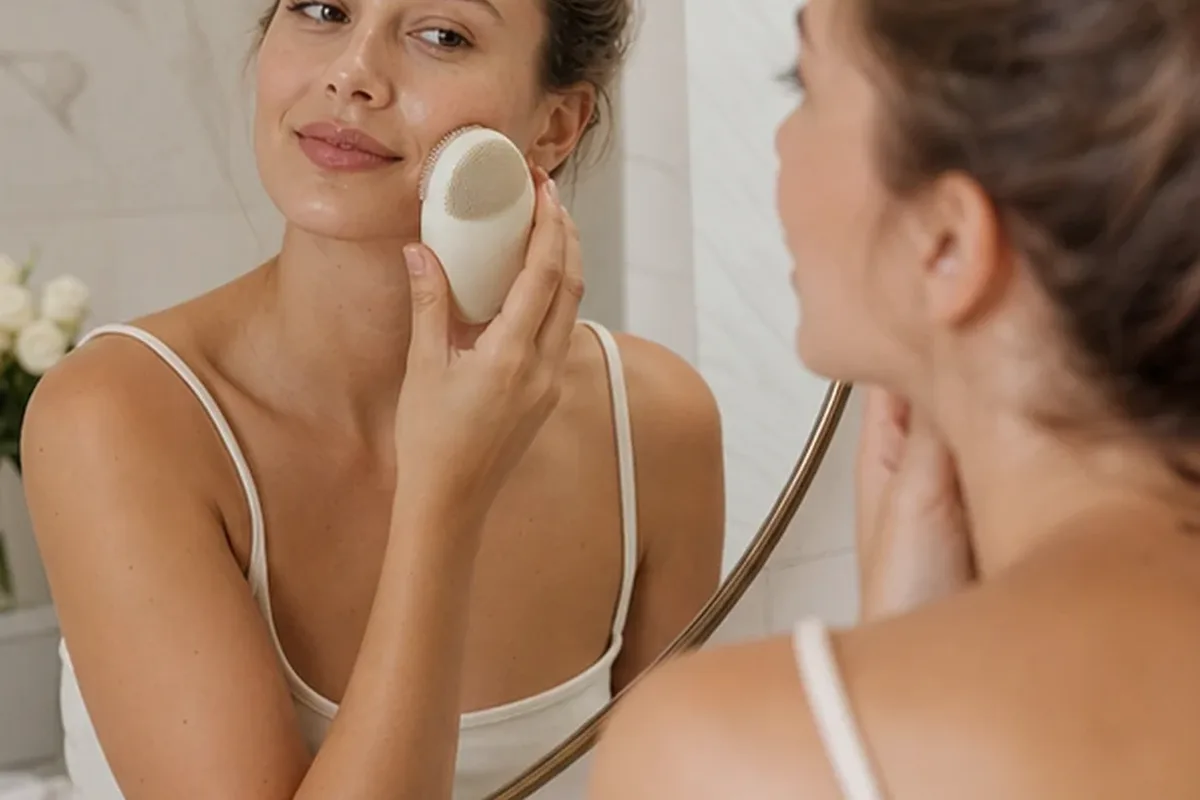 Authentische Beauty-Routine passend zum Thema Ionen-Haartrockner für Anfänger