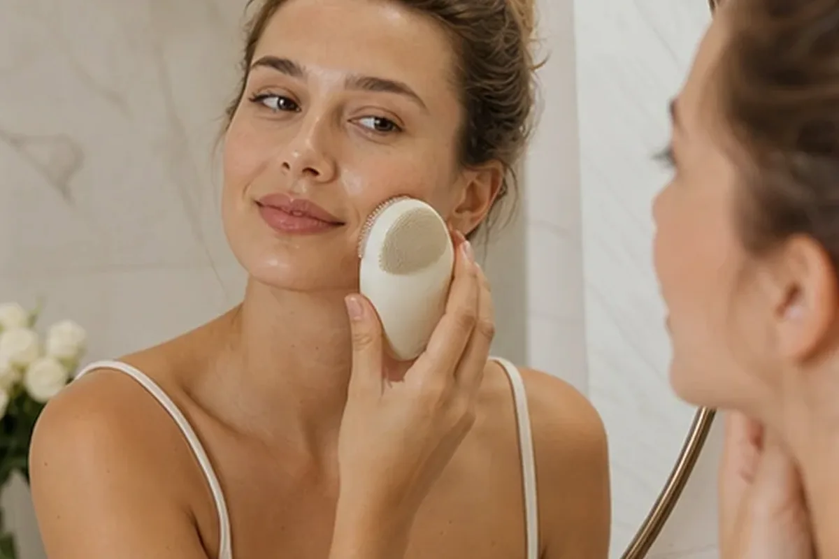 Redaktioneller Beauty-Moment zur Ausgangslage bei Sonnenschutz für trockene Haut