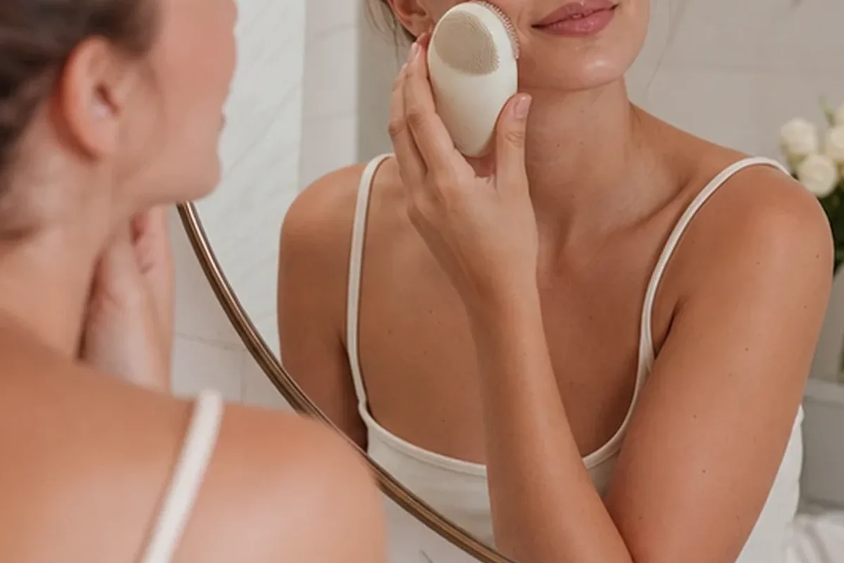 Redaktioneller Beauty-Moment zur Ausgangslage bei Augenpflege bei ersten Fältchen