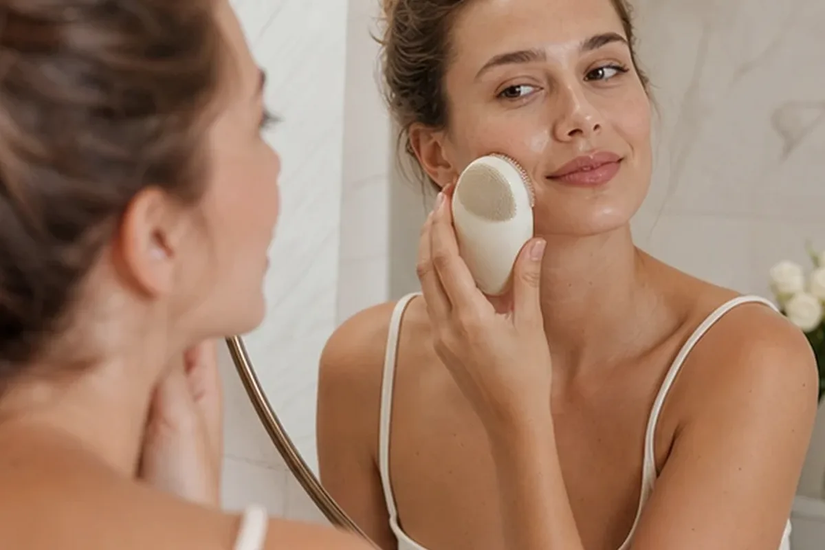 Authentische Beauty-Routine passend zum Thema Körperanalysewaage für Anfänger