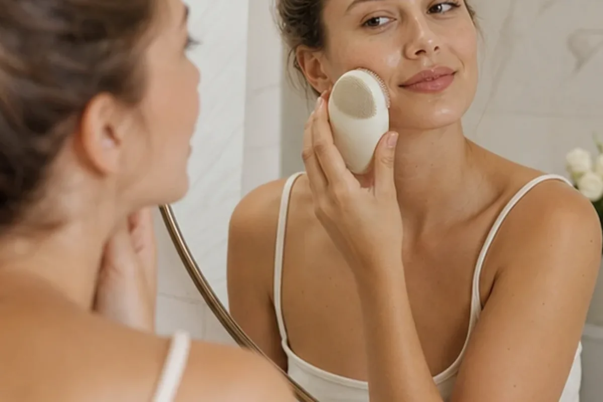 Authentische Beauty-Routine passend zum Thema Körperanalysewaage für Anfänger