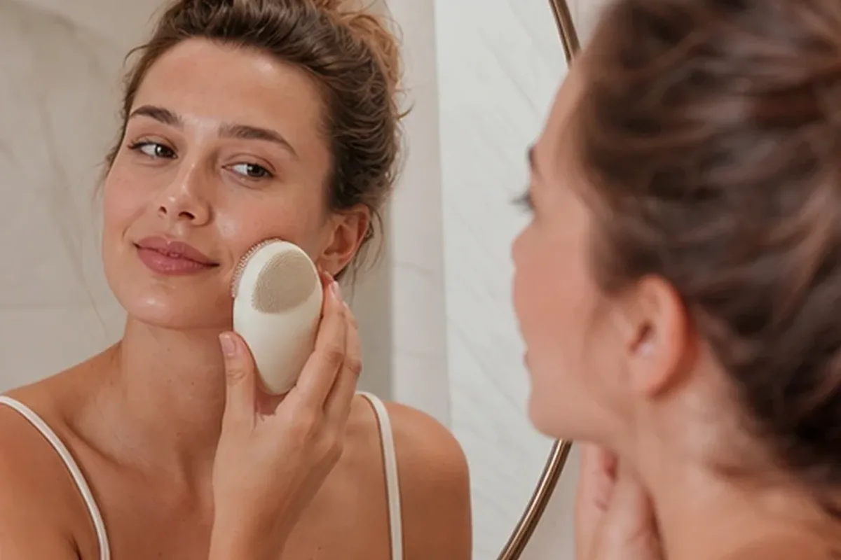 Authentische Beauty-Routine passend zum Thema Sonnenschutz für unreine Haut