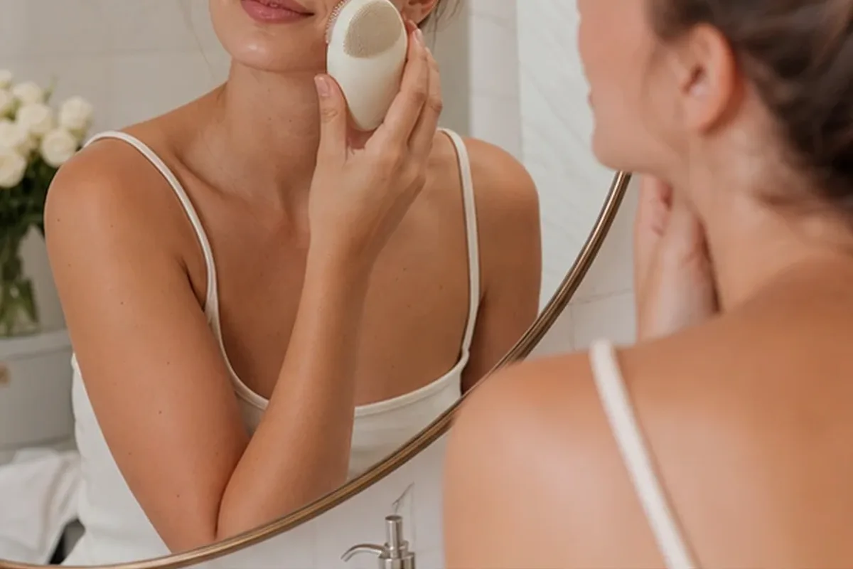 Redaktioneller Beauty-Moment zur Ausgangslage bei Gesichtswasser für trockene Haut