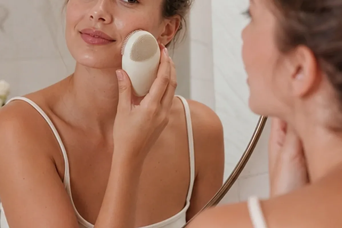 Emotionaler und authentischer Anwendungsmoment rund um Retinol
