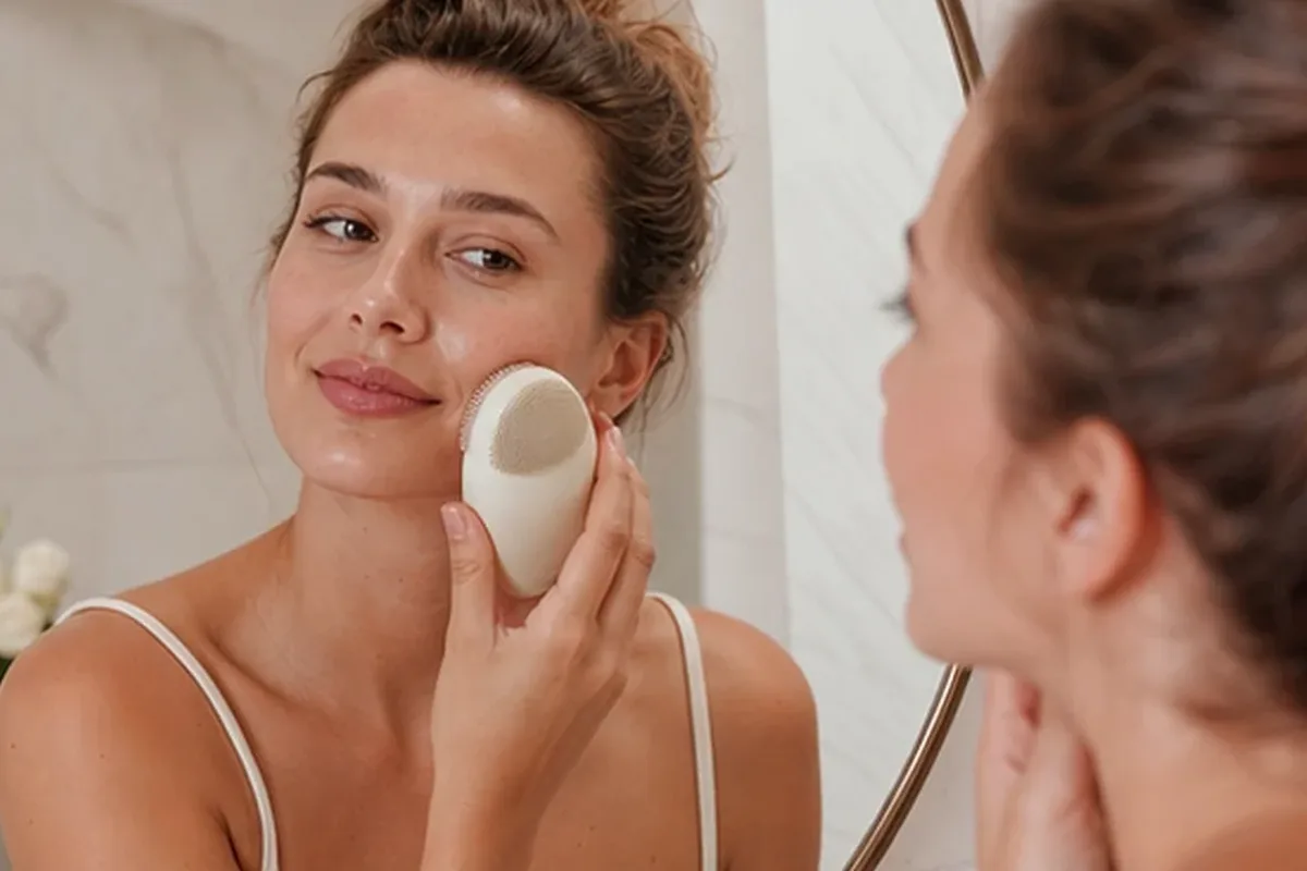 Hochwertige Beauty-Inszenierung zu Auswahlkriterien für Lockenstab bei kleinem Budget
