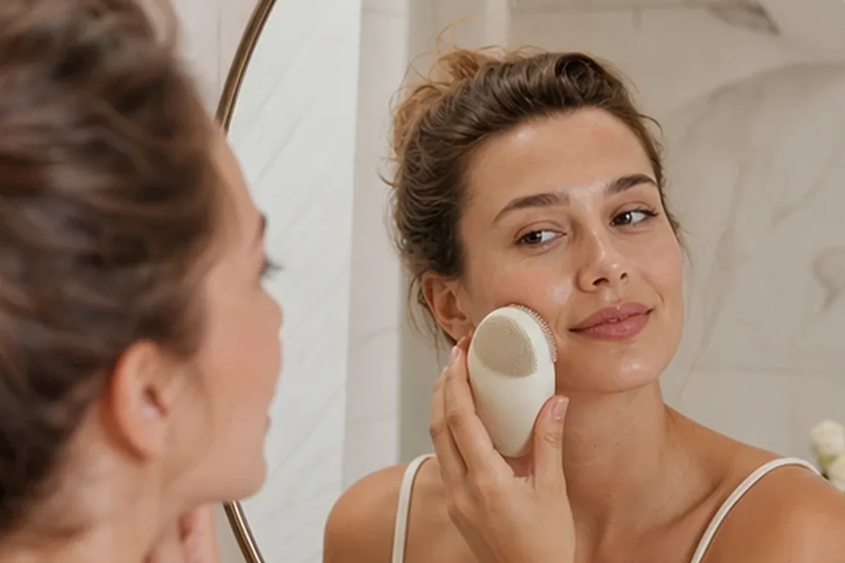 Authentische Beauty-Routine passend zum Thema Glätteisen bei kleinem Budget