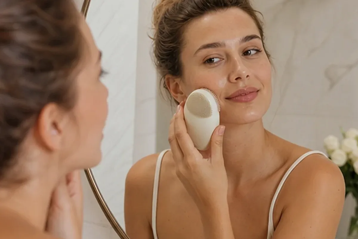 Redaktioneller Beauty-Moment zur Ausgangslage bei Gesichtssauna mit Premium-Anspruch
