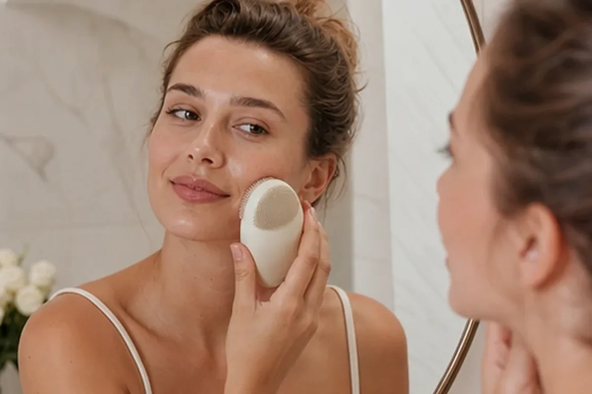 Redaktioneller Beauty-Moment zur Ausgangslage bei Vitamin-C-Serum für trockene Haut