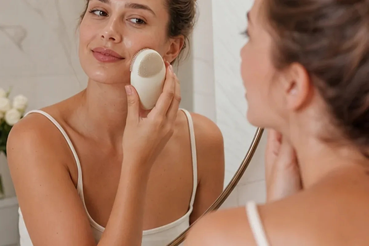 Authentische Beauty-Routine passend zum Thema Glätteisen bei kleinem Budget