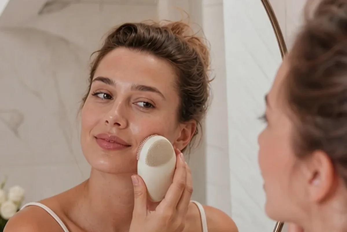 Redaktioneller Beauty-Moment zur Ausgangslage bei Massagegerät für empfindliche Haut