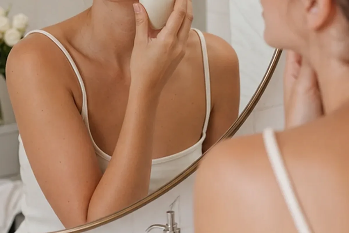 Hochwertige Beauty-Inszenierung zu Auswahlkriterien für Chemisches Peeling bei ersten Fältchen