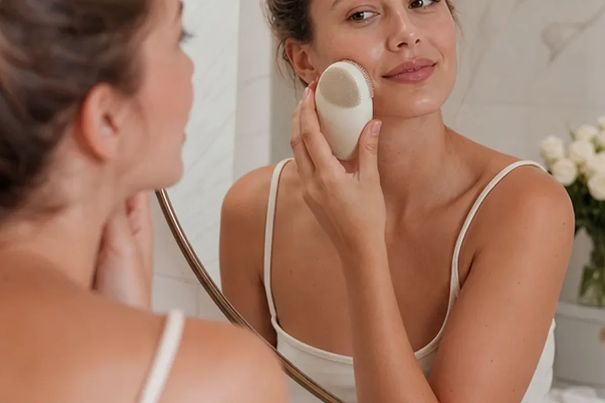 Authentische Beauty-Routine passend zum Thema Gesichtscreme bei Rötungen