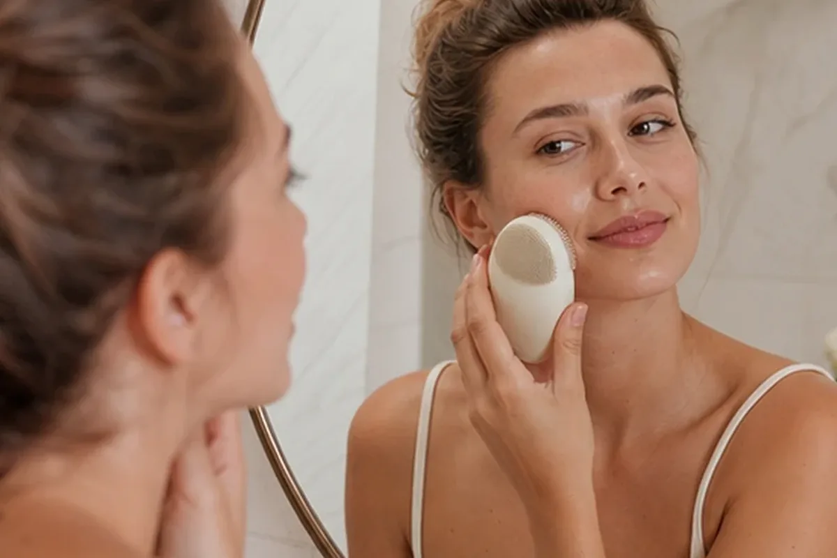 Authentische Beauty-Routine passend zum Thema Glätteisen für Anfänger