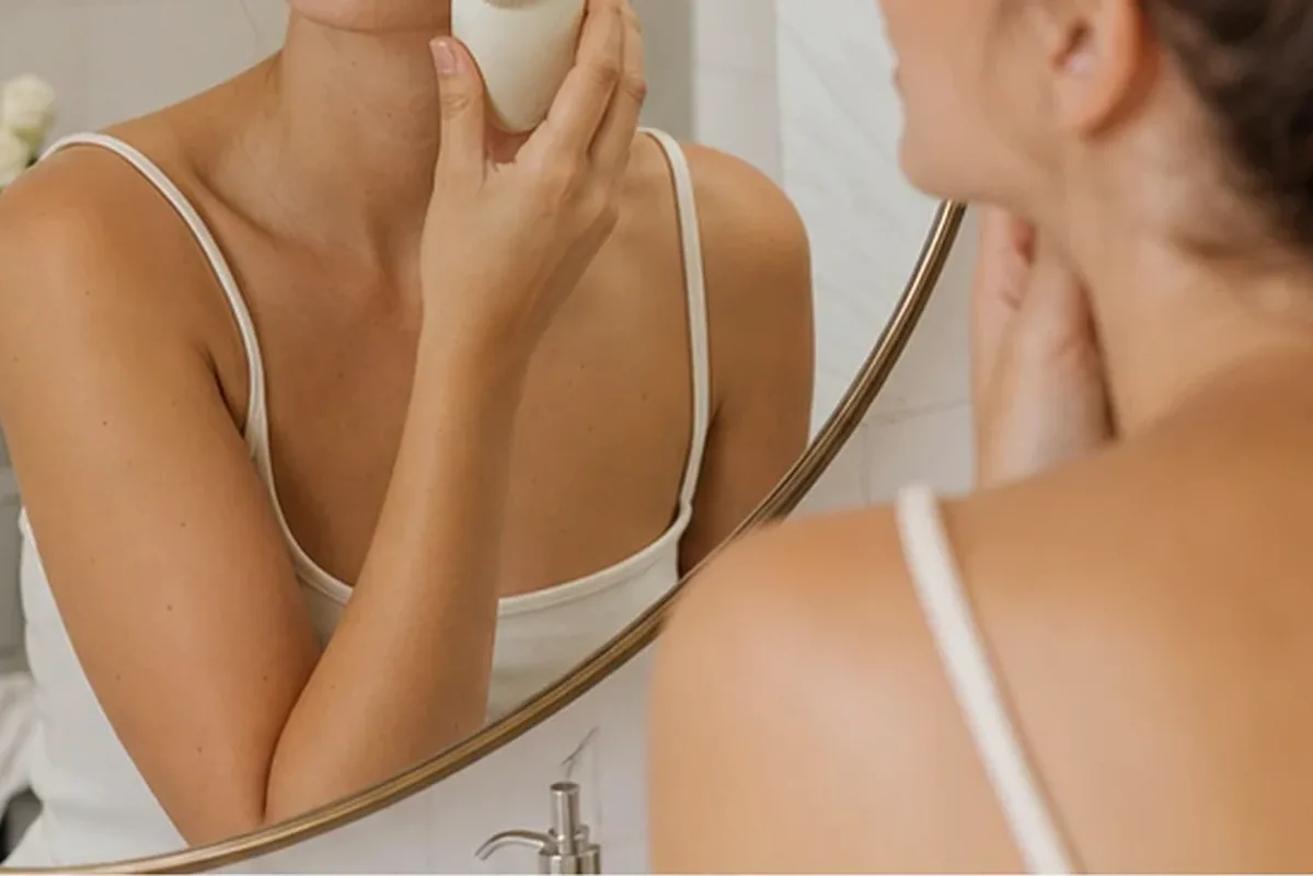 Redaktioneller Beauty-Moment zur Ausgangslage bei Porenreiniger für empfindliche Haut
