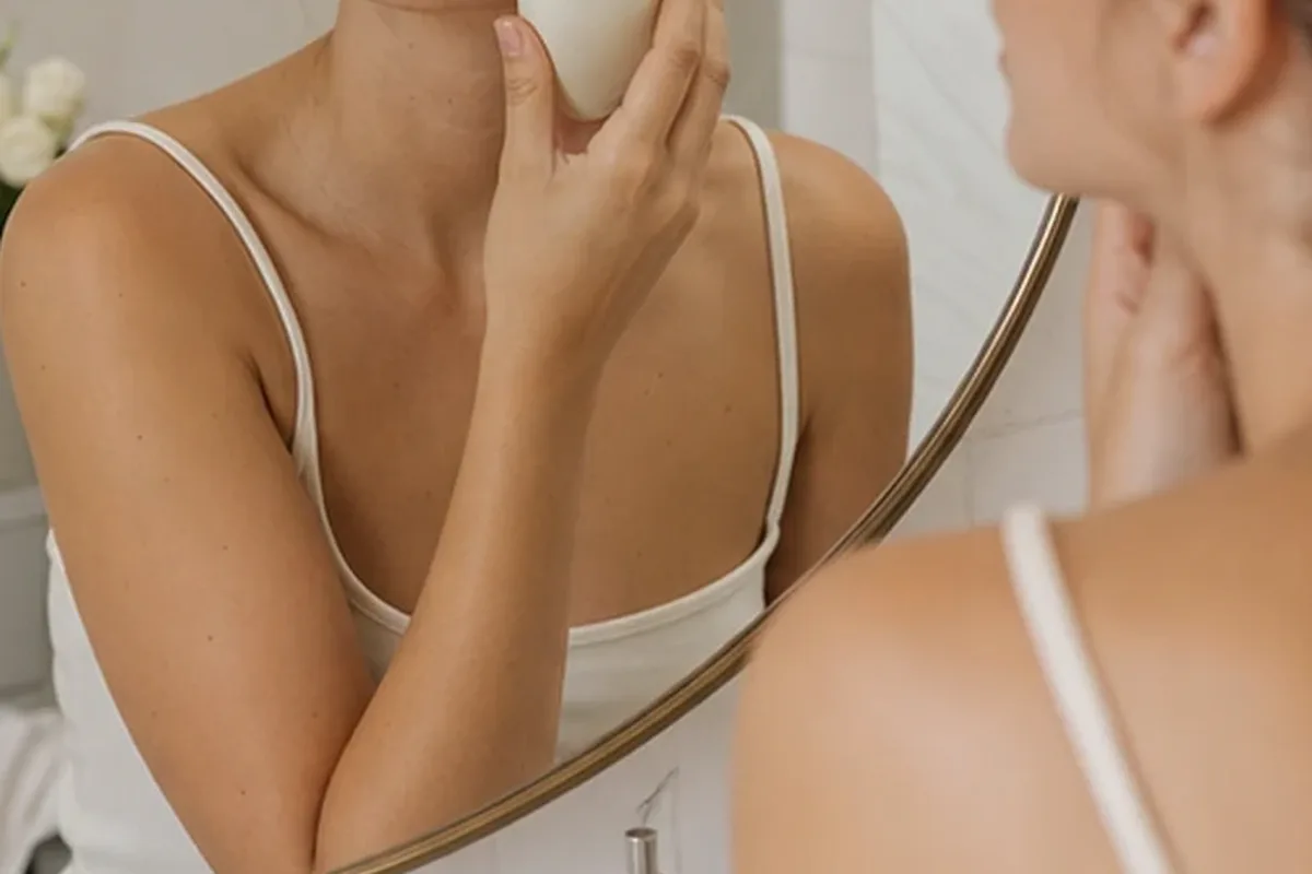 Redaktioneller Beauty-Moment zur Ausgangslage bei Munddusche bei kleinem Budget