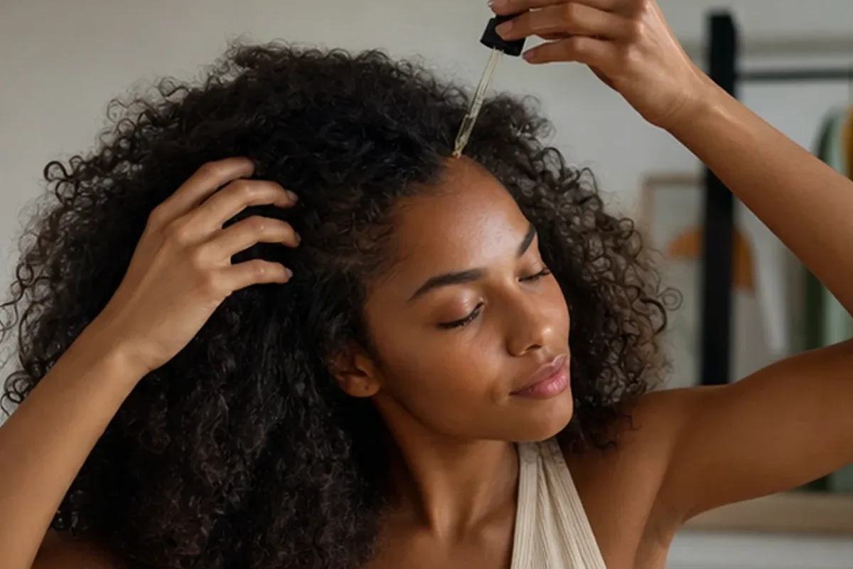 Redaktioneller Beauty-Moment zur Ausgangslage bei Haartrockner für empfindliche Kopfhaut