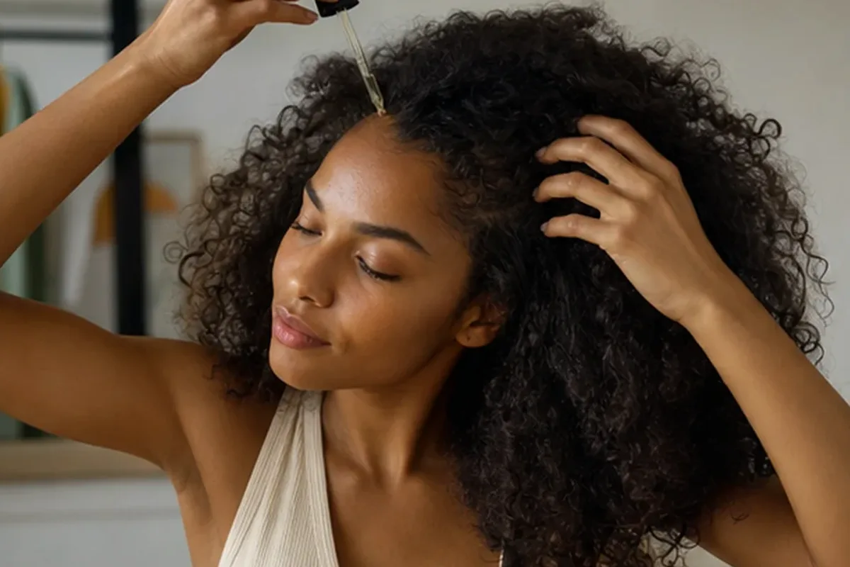 Redaktioneller Beauty-Moment zur Ausgangslage bei Conditioner für trockenes Haar
