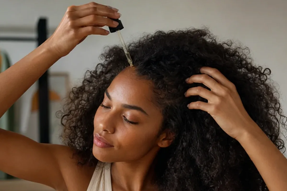 Redaktioneller Beauty-Moment zur Ausgangslage bei Haartrockner bei Haarbruch