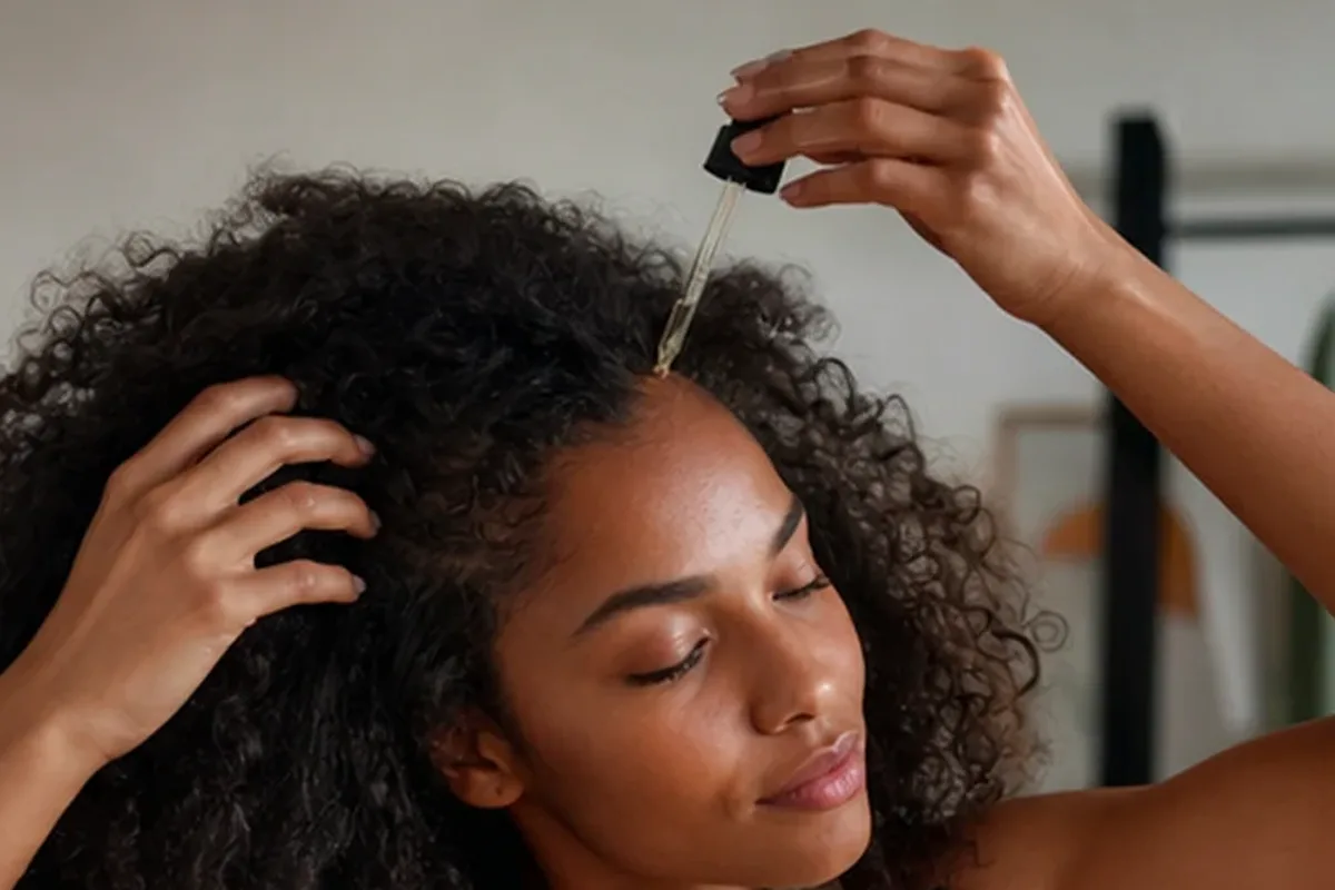 Hochwertige Beauty-Inszenierung zu Auswahlkriterien für Silbershampoo für empfindliche Kopfhaut
