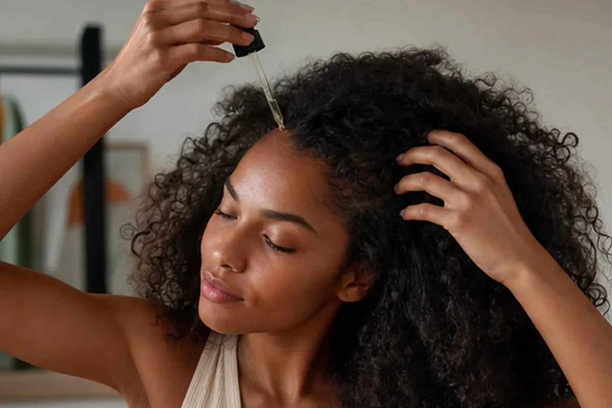 Hochwertige Beauty-Inszenierung zu Auswahlkriterien für Conditioner für strapaziertes Haar
