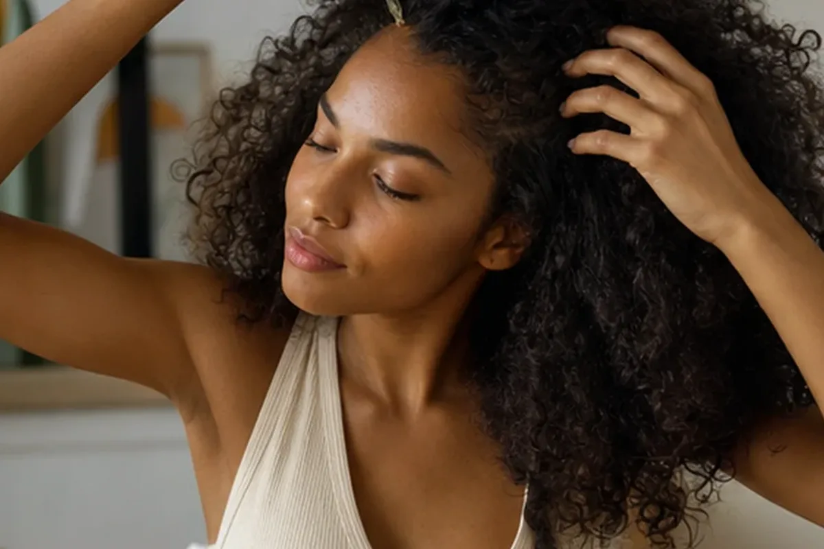 Hochwertige Beauty-Inszenierung zu Auswahlkriterien für Haarbürste für strapaziertes Haar