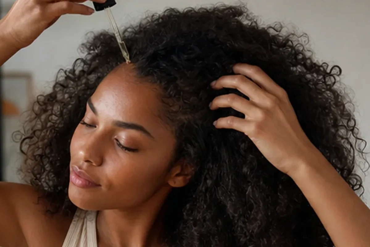 Hochwertige Beauty-Inszenierung zu Auswahlkriterien für Haartrockner für feines Haar
