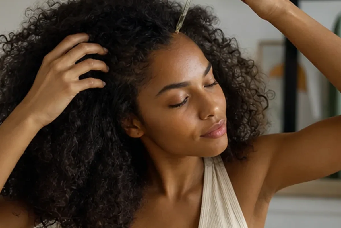 Redaktioneller Beauty-Moment zur Ausgangslage bei Haaröl für feines Haar
