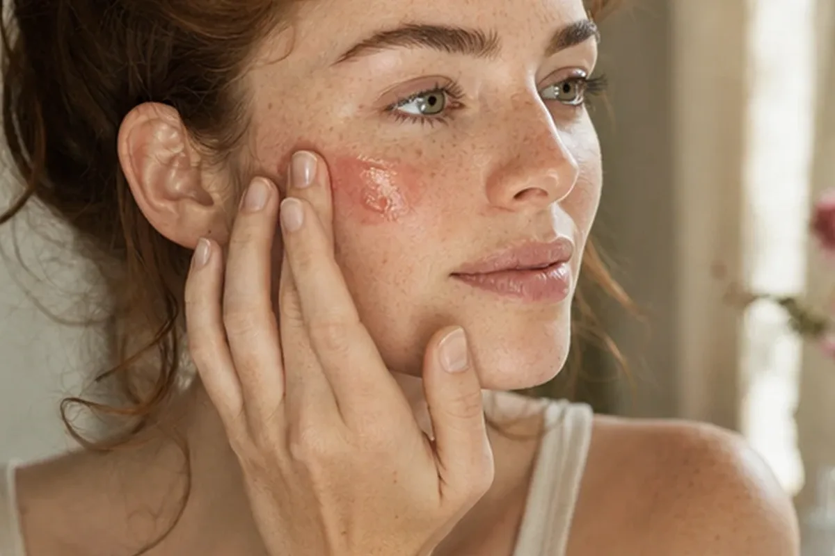 Hochwertige Beauty-Inszenierung zu Auswahlkriterien für Rouge für einen natürlichen Look