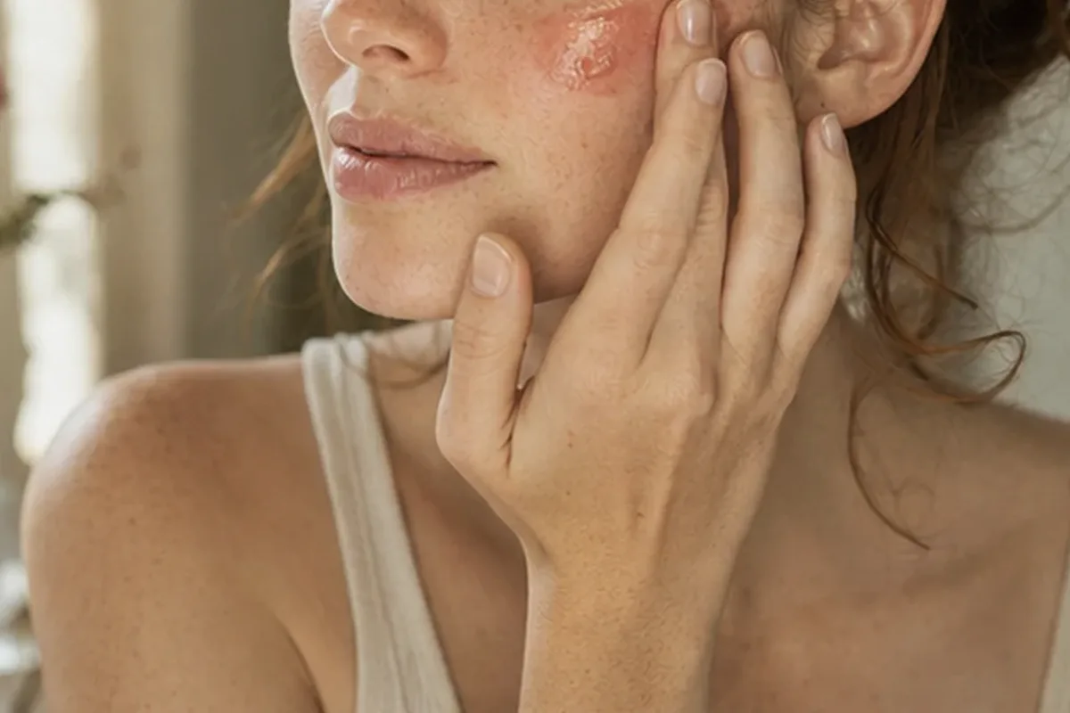 Authentische Beauty-Routine passend zum Thema Bronzer bei Rötungen