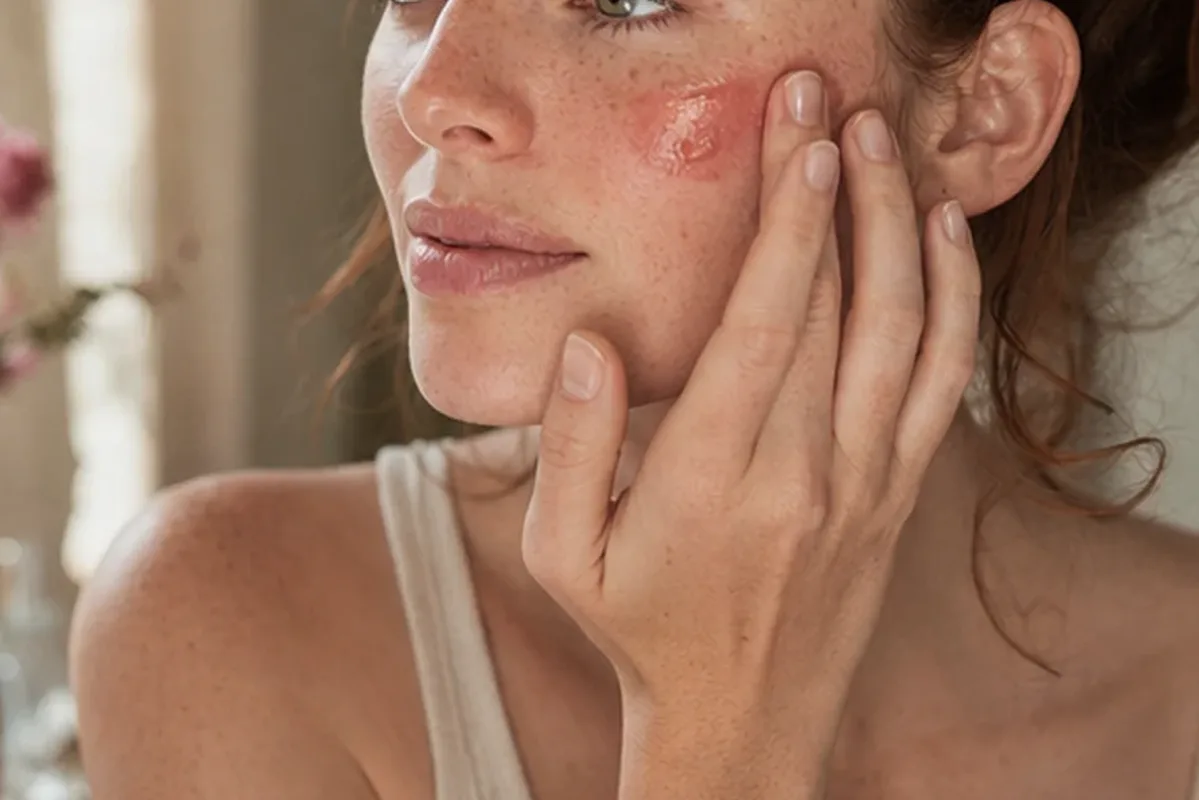Authentische Beauty-Routine passend zum Thema Setting Spray für langen Halt