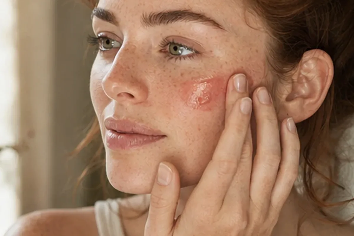 Redaktioneller Beauty-Moment zur Ausgangslage bei Primer bei großen Poren