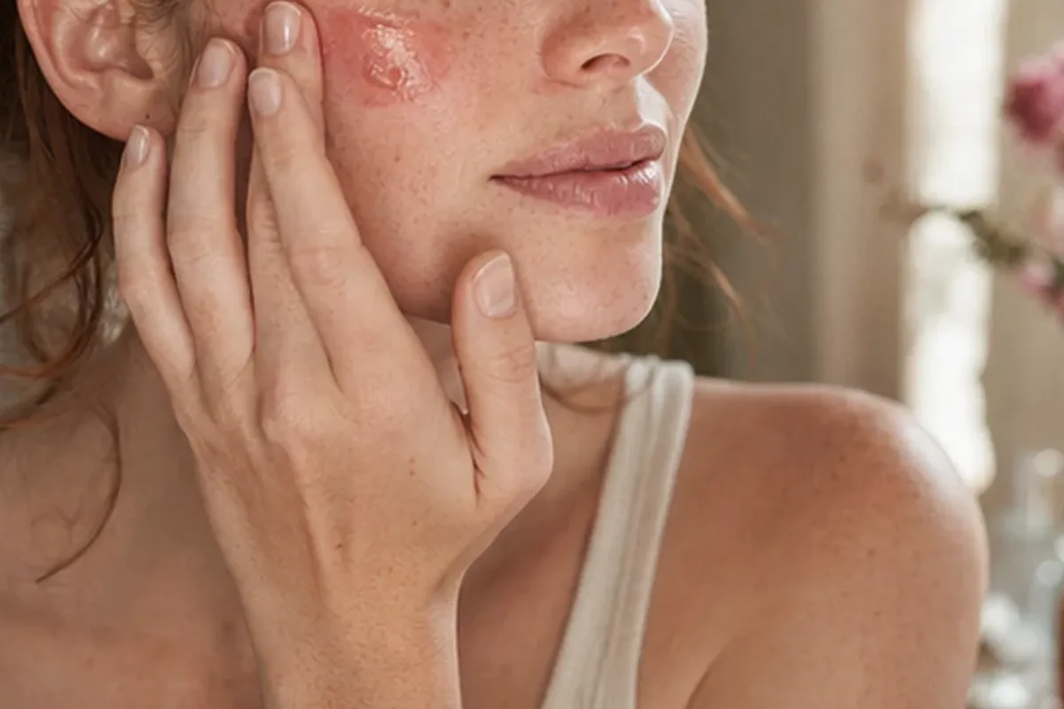 Authentische Beauty-Routine passend zum Thema Make-up-Pinsel für empfindliche Haut